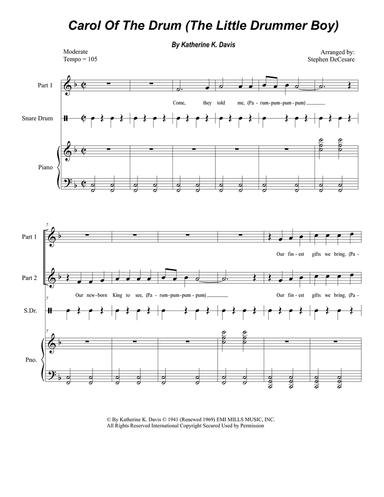 Carol Of The Drum