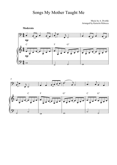 Songs My Mother Taught Me