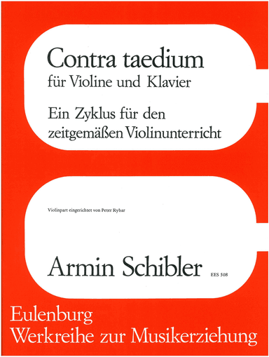 Contra taedium, 12 training pieces for violin and piano