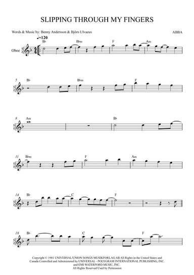 Slipping Through My Fingers