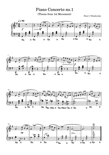 Piano Concerto No. 1 (Theme)