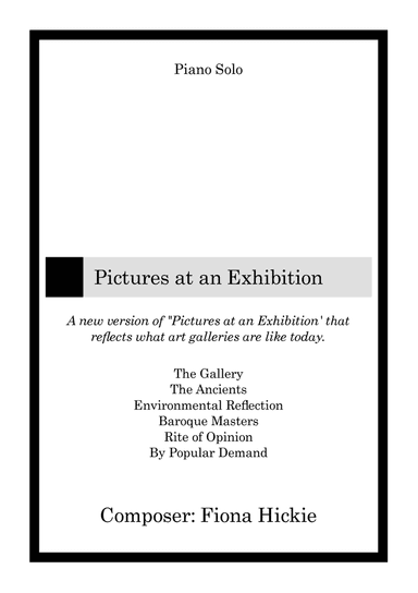 Pictures at an Exhibition