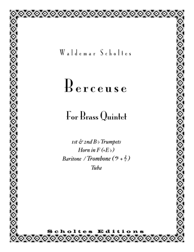 Berceuse for Brass Quintet