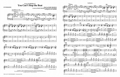 You Can't Stop The Beat (from Hairspray) (arr. Ed Lojeski) - Synthesizer