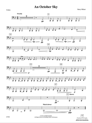 An October Sky: Tuba