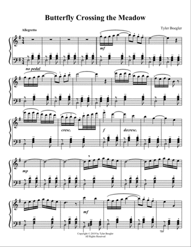 The Butterfly Crosses the Meadow