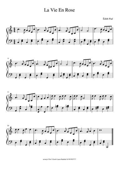 La Vie En Rose
