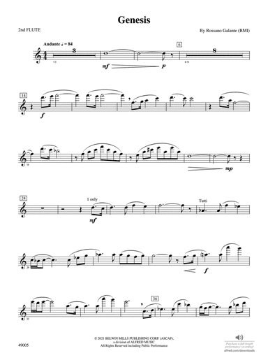 Genesis: 2nd Flute