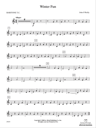 Winter Fun: Baritone T.C.