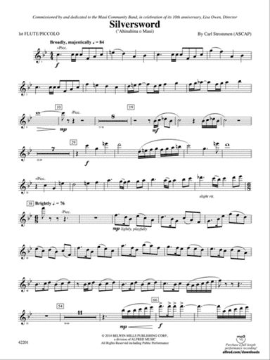 Silversword: Flute