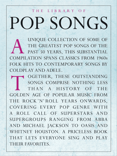 The Library of Pop Songs