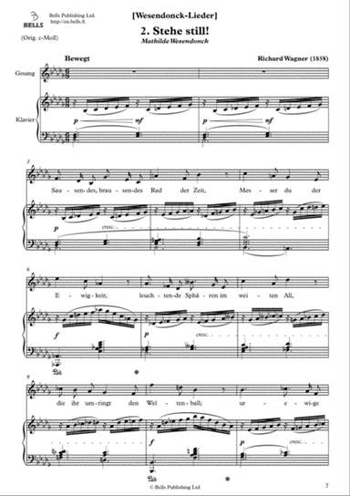 Stehe still! (B-flat minor)