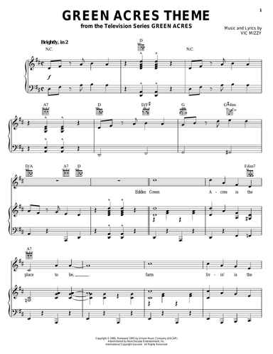 Green Acres Theme