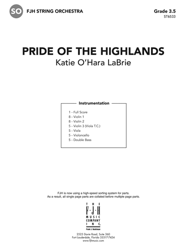 Pride of the Highlands: Score