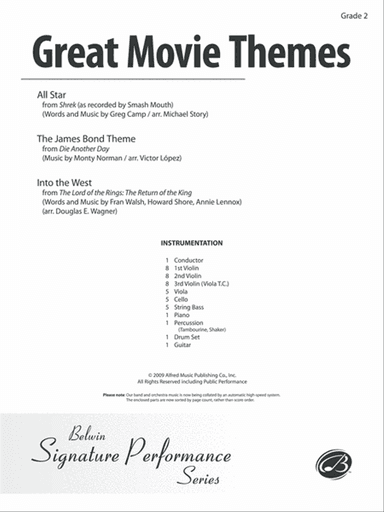 Great Movie Themes: Score