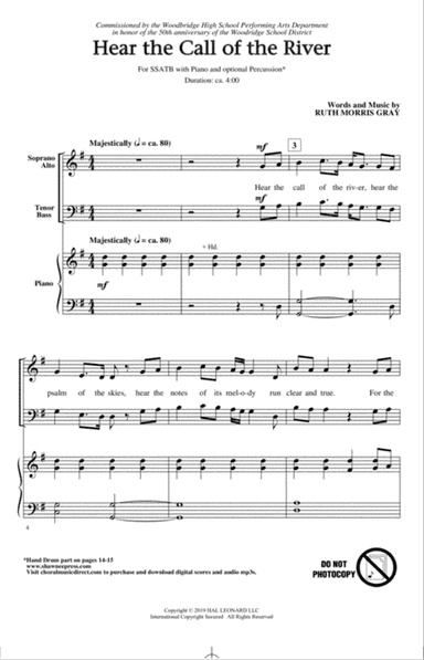 Hear The Call Of The River