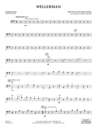 Wellerman (arr. Larry Moore) - Bass