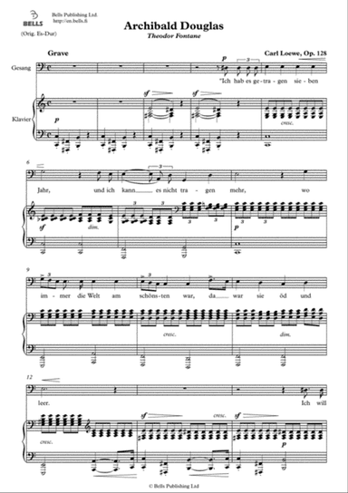 Archibald Douglas, Op. 128 (C Major)