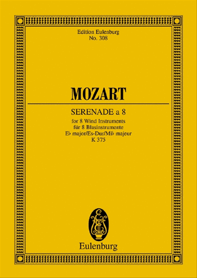 Serenade a 8 E flat major