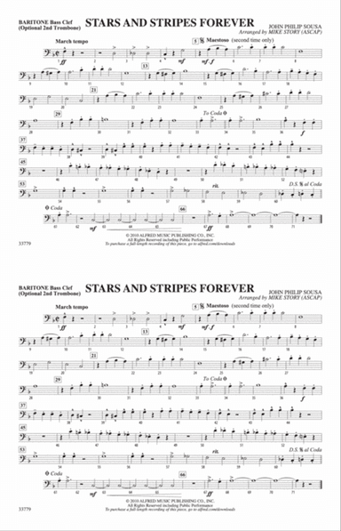 Stars and Stripes Forever: Baritone B.C.