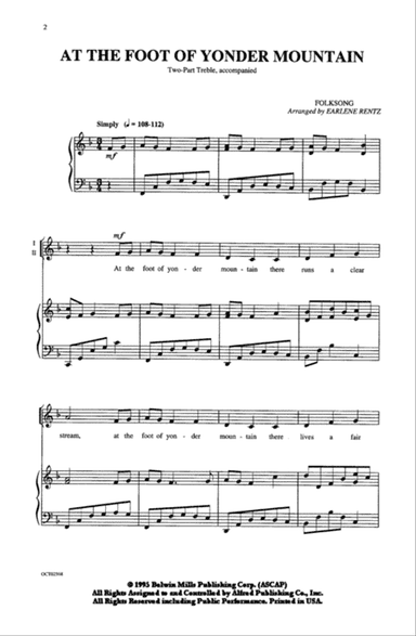 At the Foot of Yonder Mountain