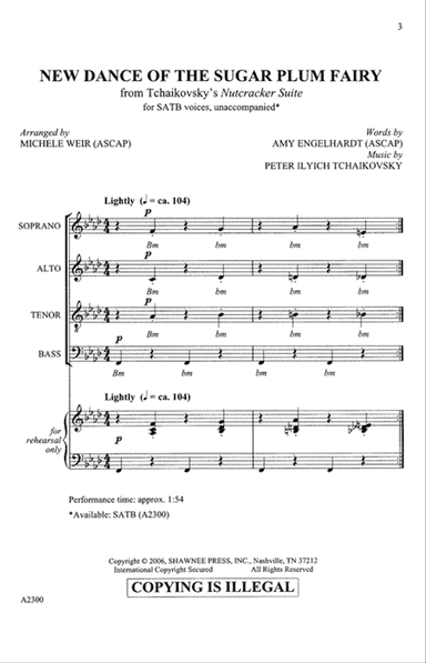 New Dance For The Sugar Plum Fairy (from Tchaikovsky's The Nutcracker Suite) (arr. Michele Weir)