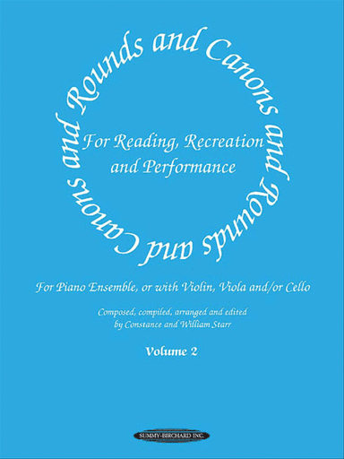 Rounds and Canons for Reading, Recreation and Performance, Piano Ensemble, Volume 2