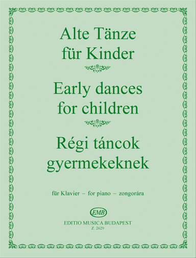 Alte Tänze Für Kinder