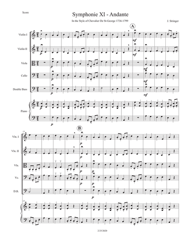 Symphonie XI - 2nd Movement - Andante