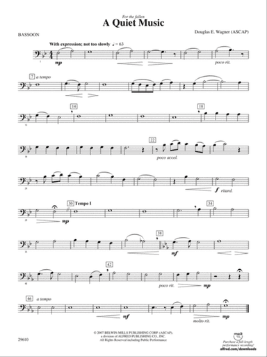 A Quiet Music: Bassoon