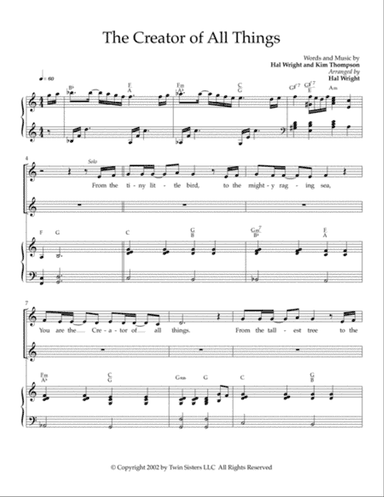 The Creator Of All Things