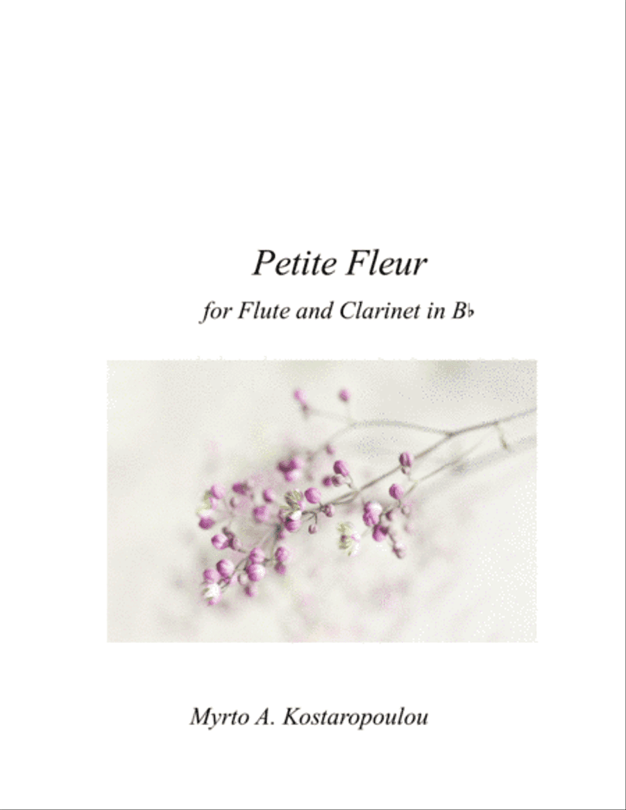 Petite Fleur for Flute and Clarinet