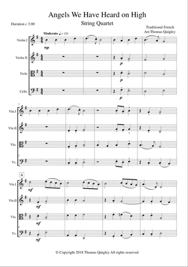 Angels We Have Heard On High