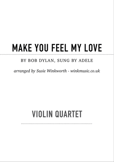 Make You Feel My Love
