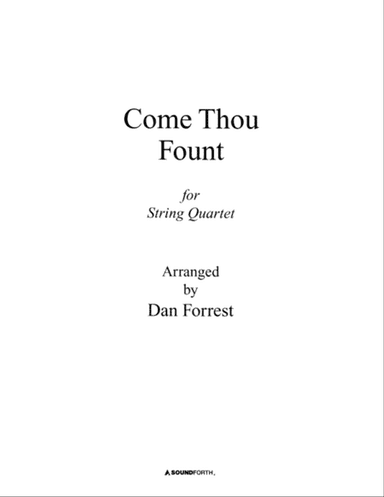 Come, Thou Fount of Every Blessing