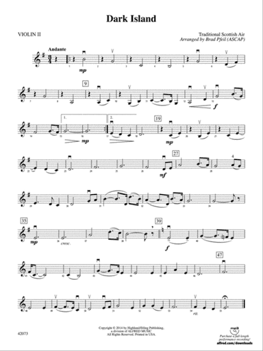 Dark Island: 2nd Violin