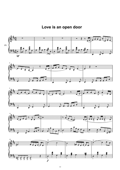 Love Is An Open Door