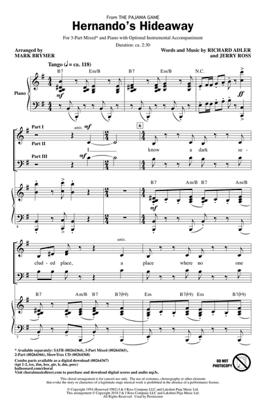 Hernando's Hideaway (arr. Mark Brymer)