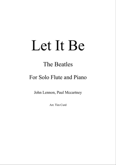Let It Be