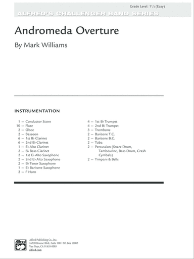 Andromeda Overture: Score