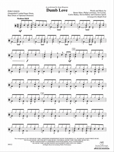 Dumb Love: 1st Percussion