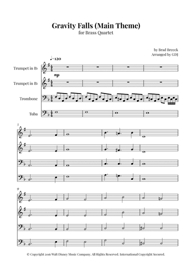 Gravity Falls (main Theme)