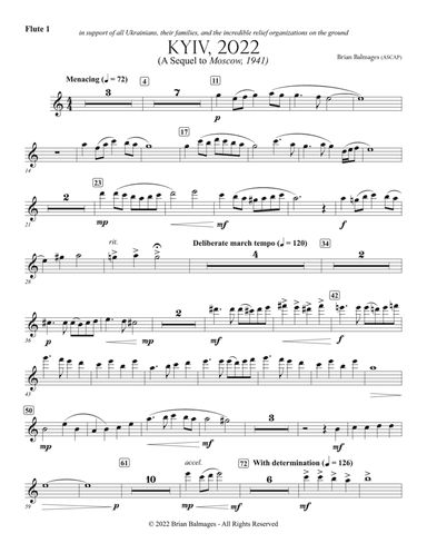 Kyiv, 2022: Flute