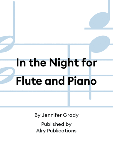 In the Night for Flute and Piano