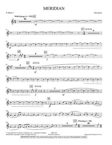 Meridian - F Horn 1