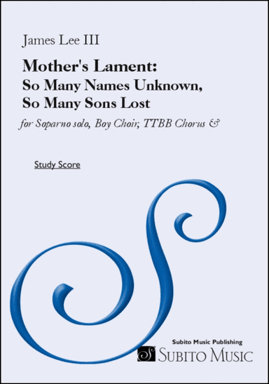 So Many Names Unknown, So Many Sons Lost