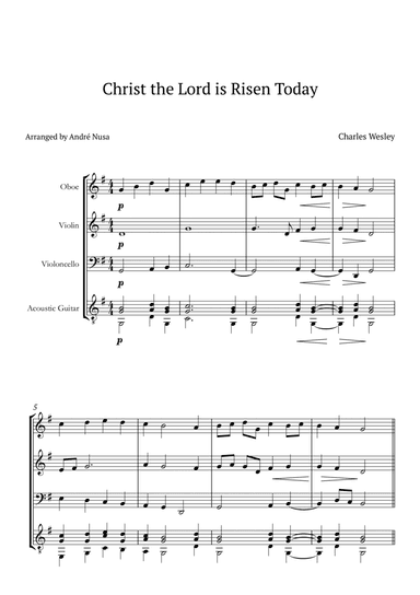 Christ the Lord is Risen Today