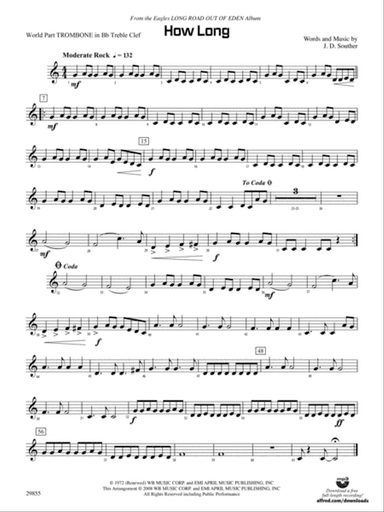 How Long: (wp) 1st B-flat Trombone T.C.