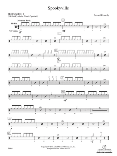 Spookyville: 2nd Percussion