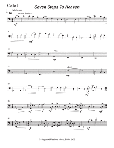 Seven Steps To Heaven (2002) cello 1 part
